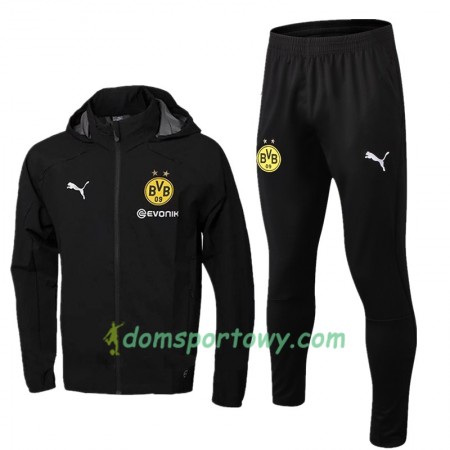 Kurtka Borussia Dortmund Windrunner Czarny 2018-2019